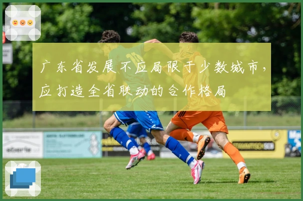 广东省发展不应局限于少数城市，应打造全省联动的合作格局